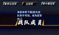 海星体育下载|南方战队势不可挡，成为冠军热门